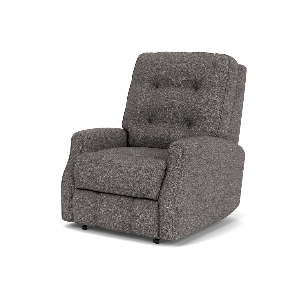 Devon Fabric Power Rocking Recliner with Power Headrest