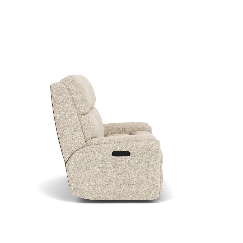 Rio Fabric Reclining Loveseat