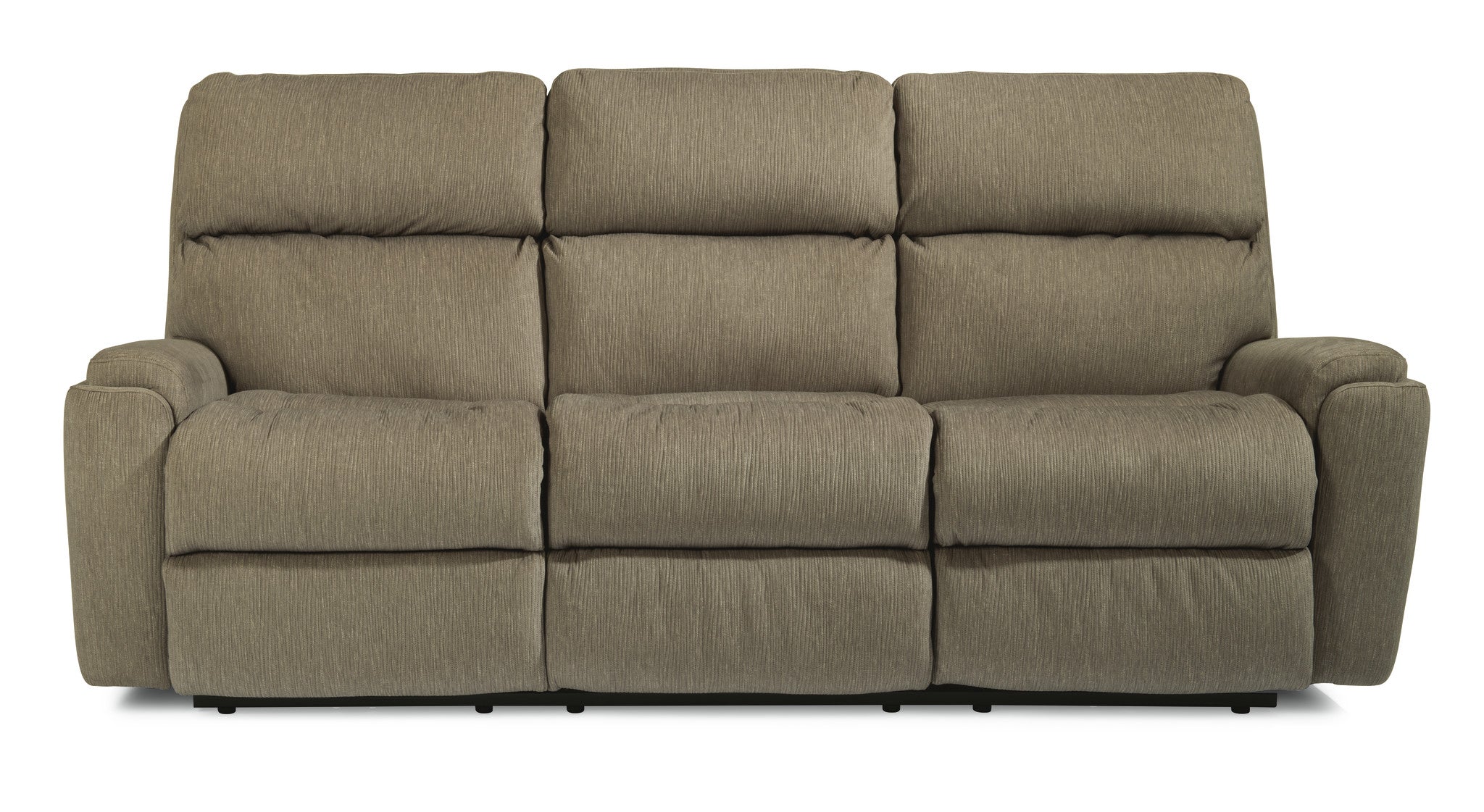 Rio Fabric Power Reclining Sofa with Power Headrests