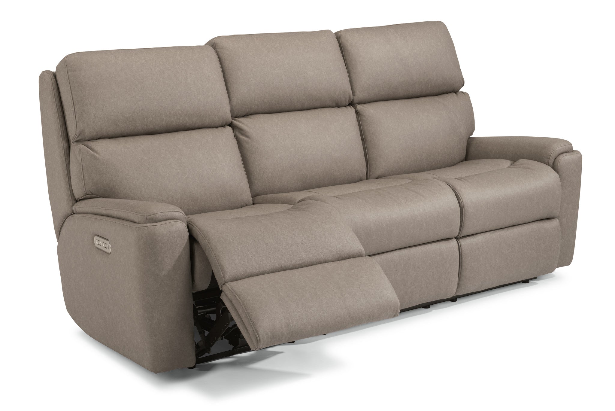 Rio Fabric Power Reclining Sofa with Power Headrests