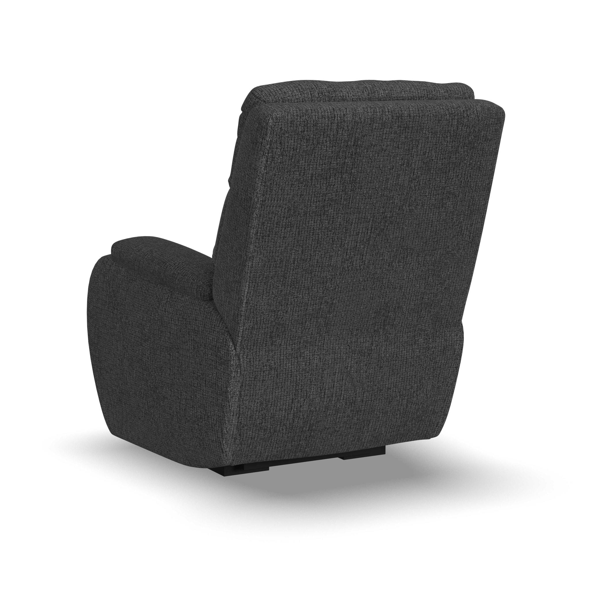 Strait Fabric Power Recliner with Power Headrest