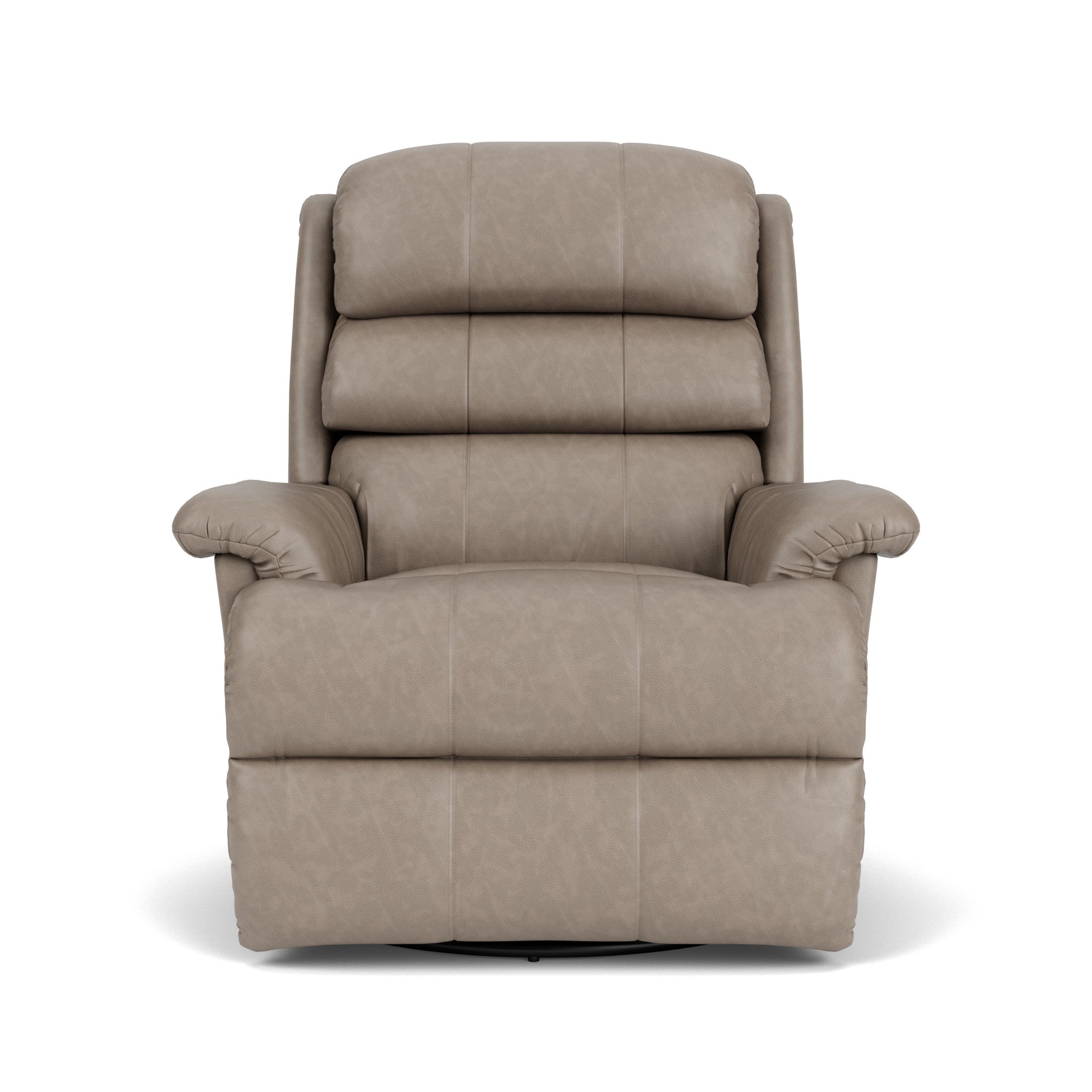 Yukon Leather Swivel Gliding Recliner