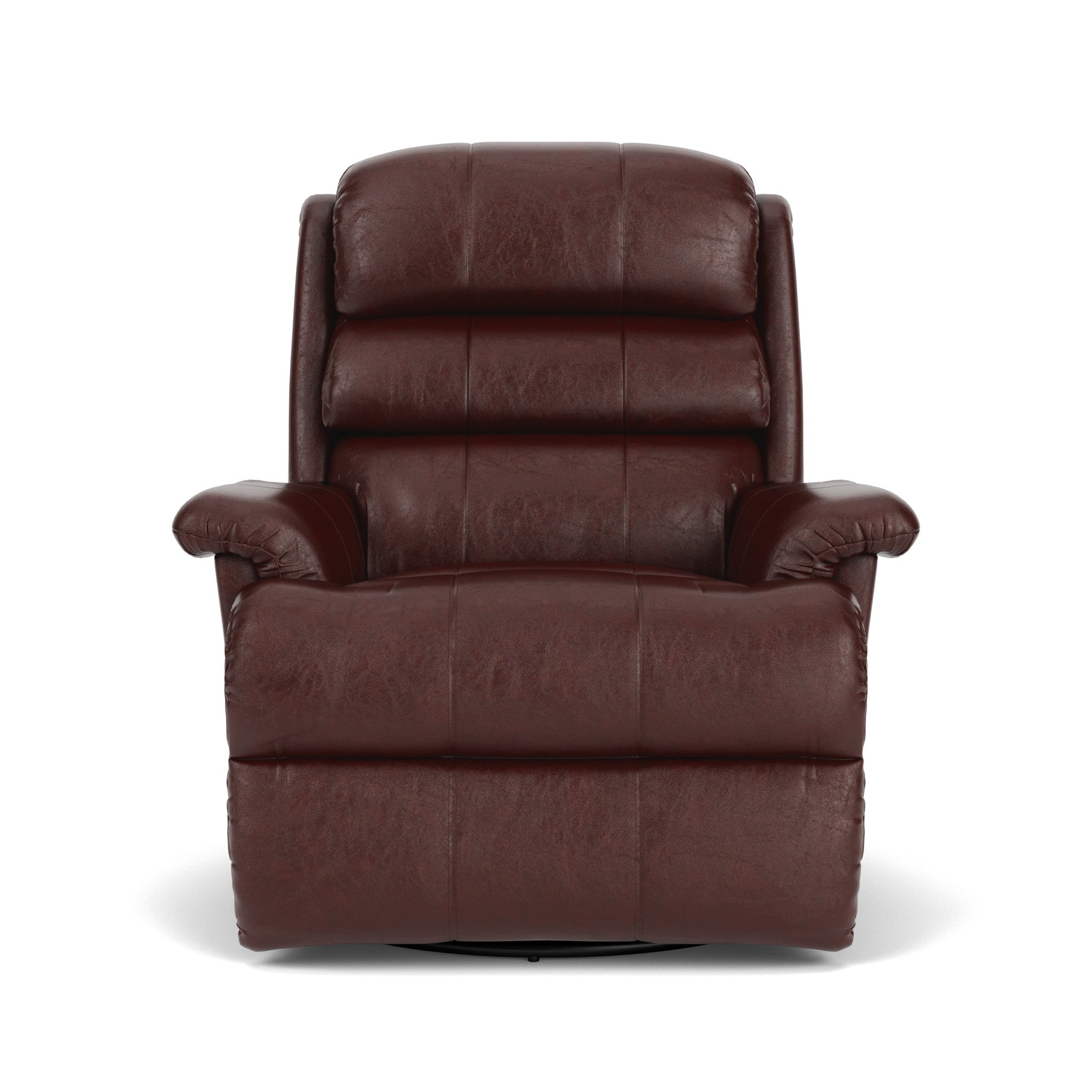 Yukon Leather Swivel Gliding Recliner