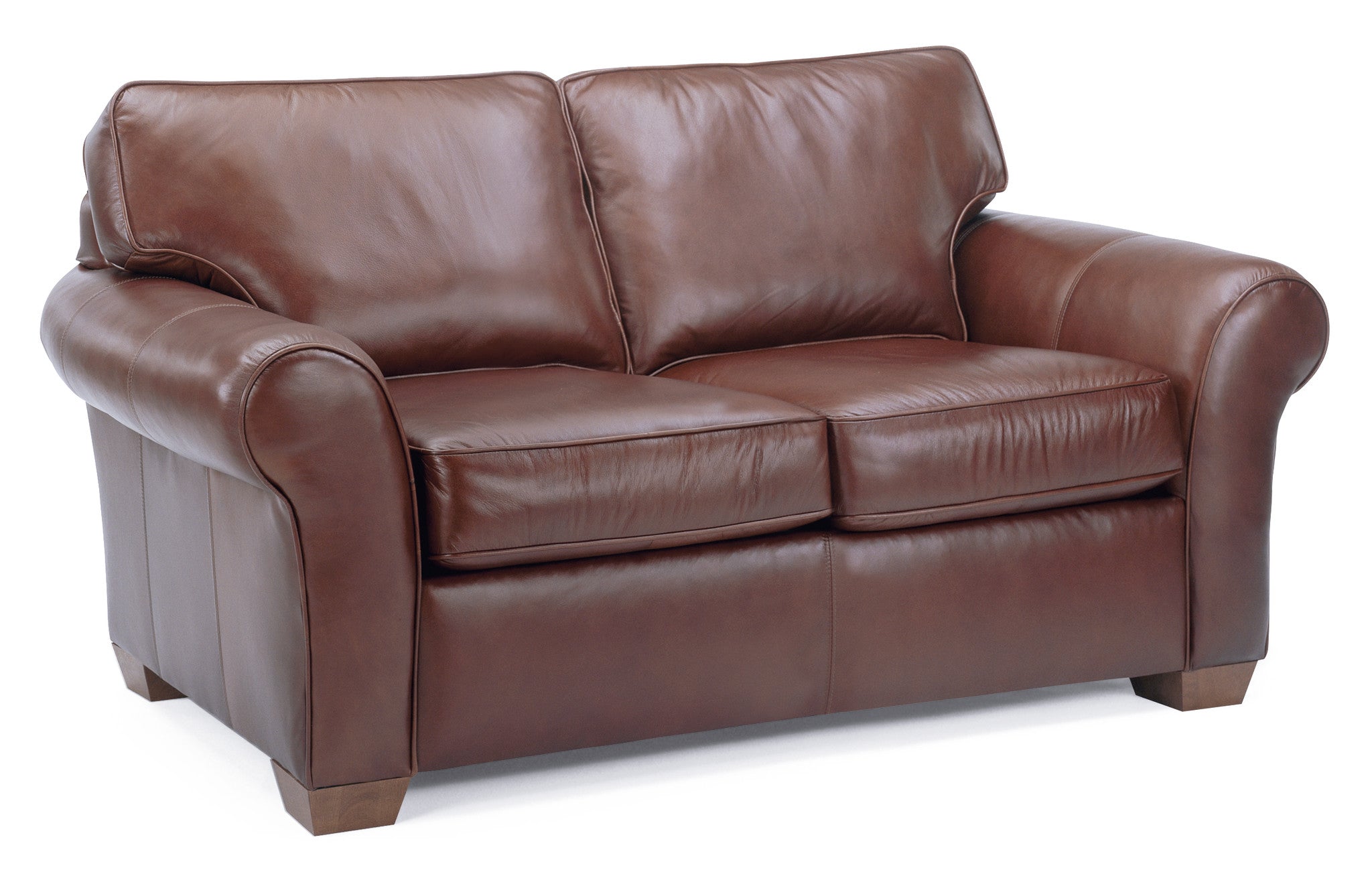 Vail Leather Loveseat