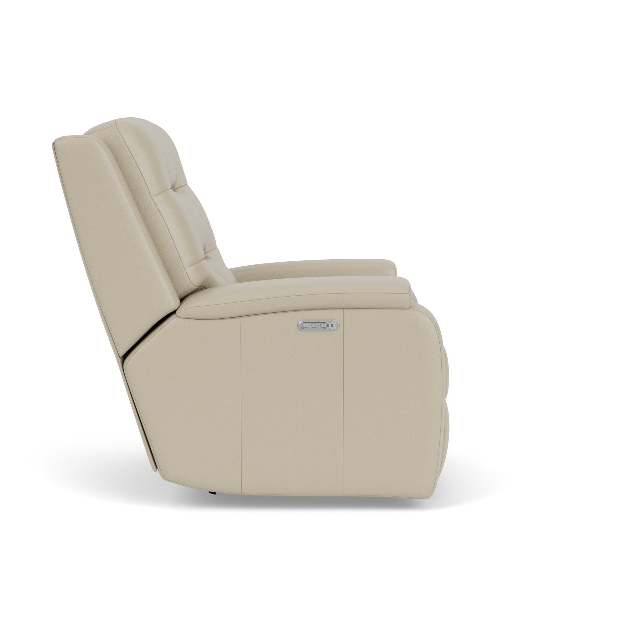 Arlo Leather Power Rocking Recliner with Power Headrest & Lumbar