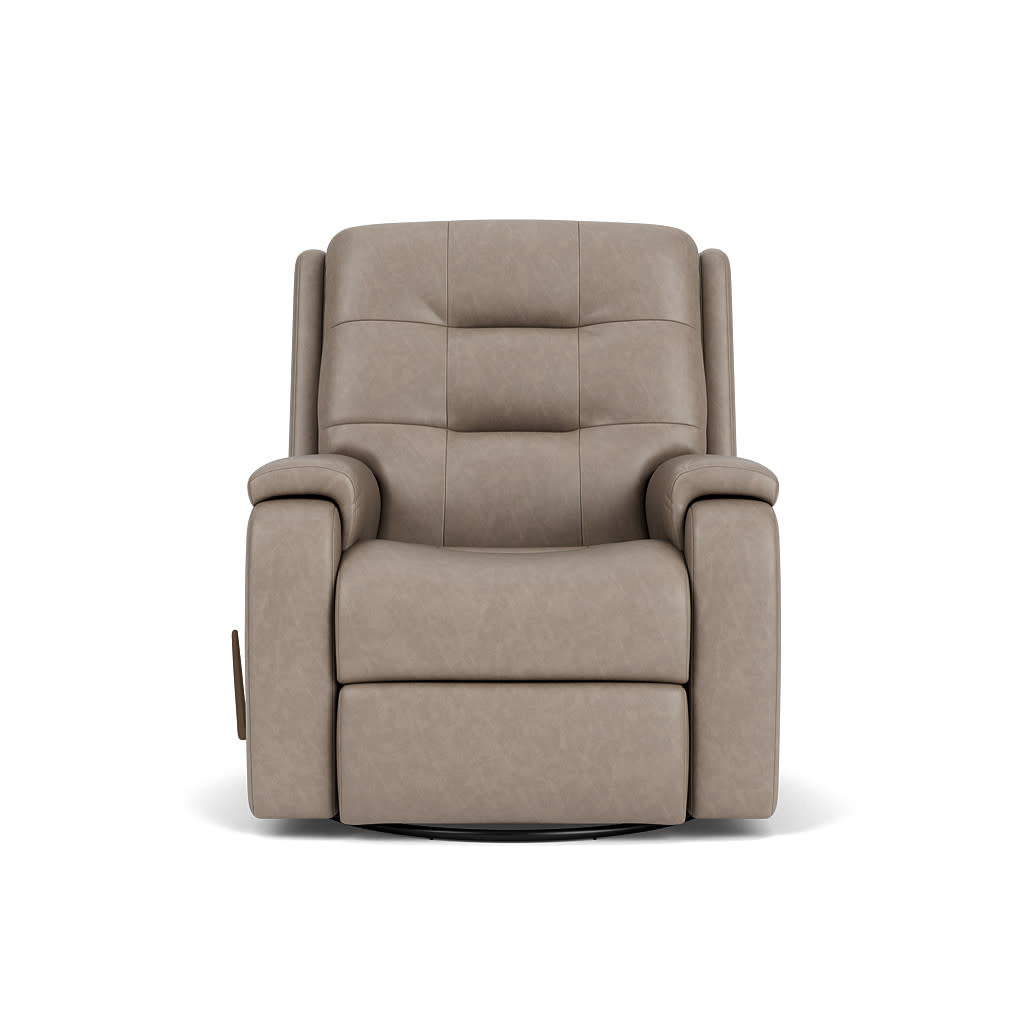 Arlo Leather Swivel Gliding Recliner