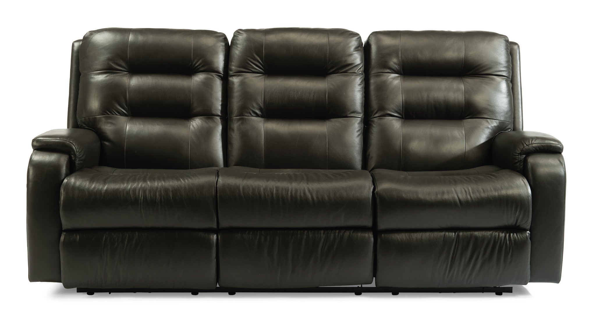 Arlo Leather Power Reclining Sofa with Power Headrests