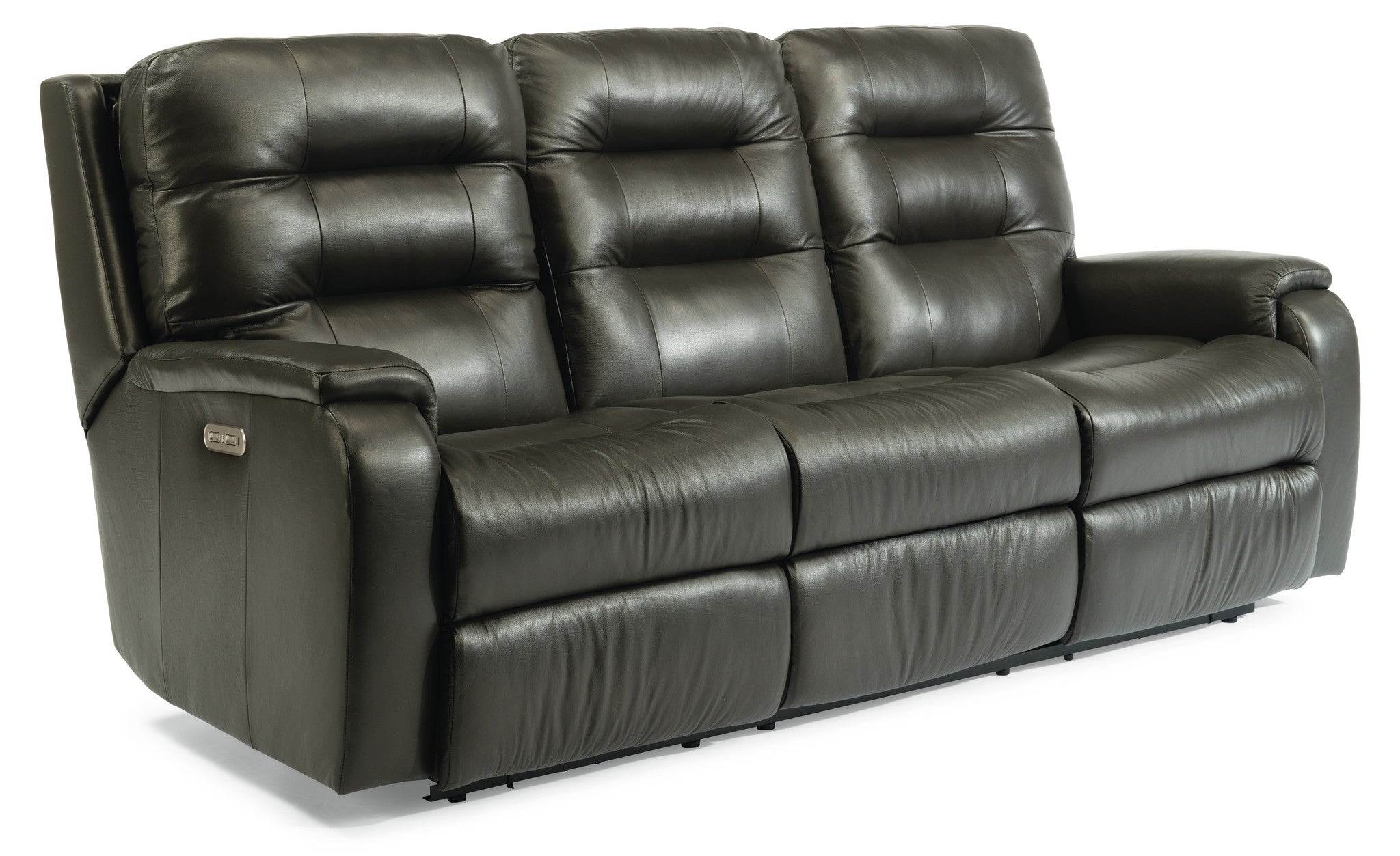 Arlo Leather Power Reclining Sofa with Power Headrests