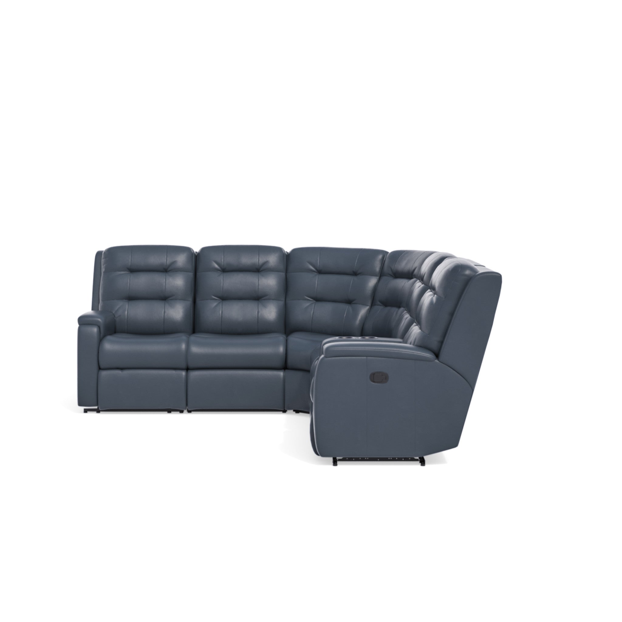 Arlo Leather Reclining Sectional