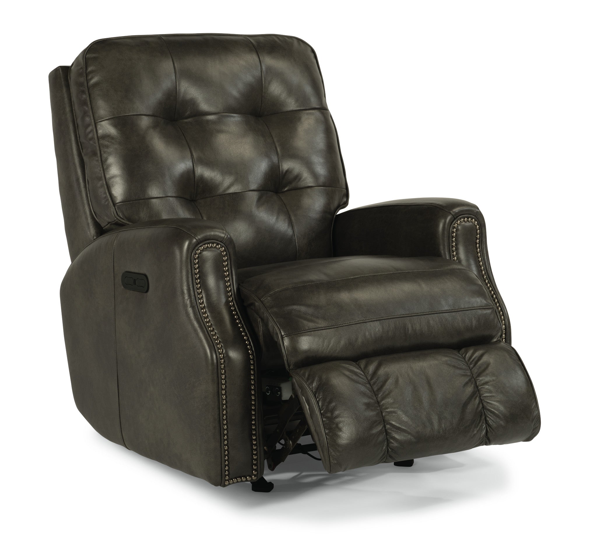 Devon Leather Power Recliner with Power Headrest