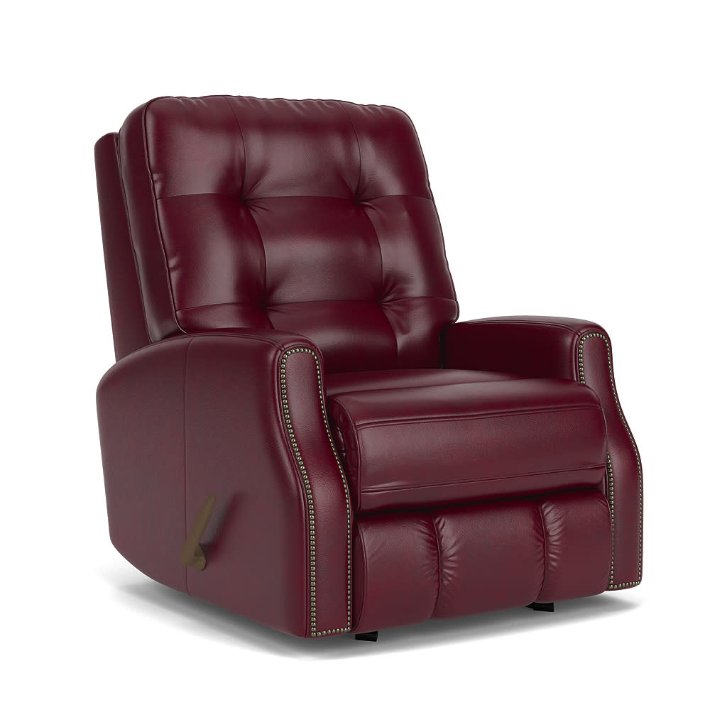 Devon Leather Rocking Recliner