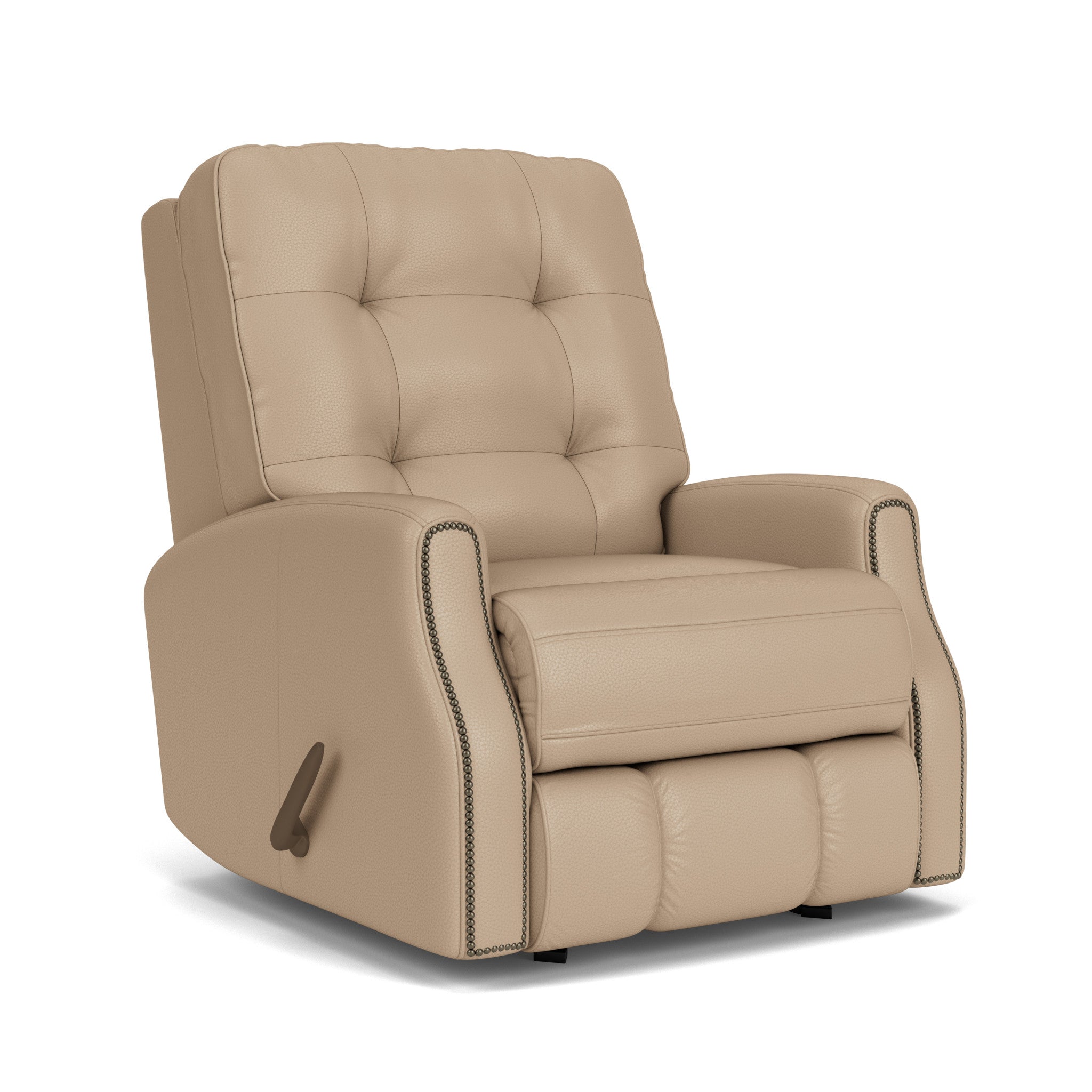 Devon Leather Rocking Recliner