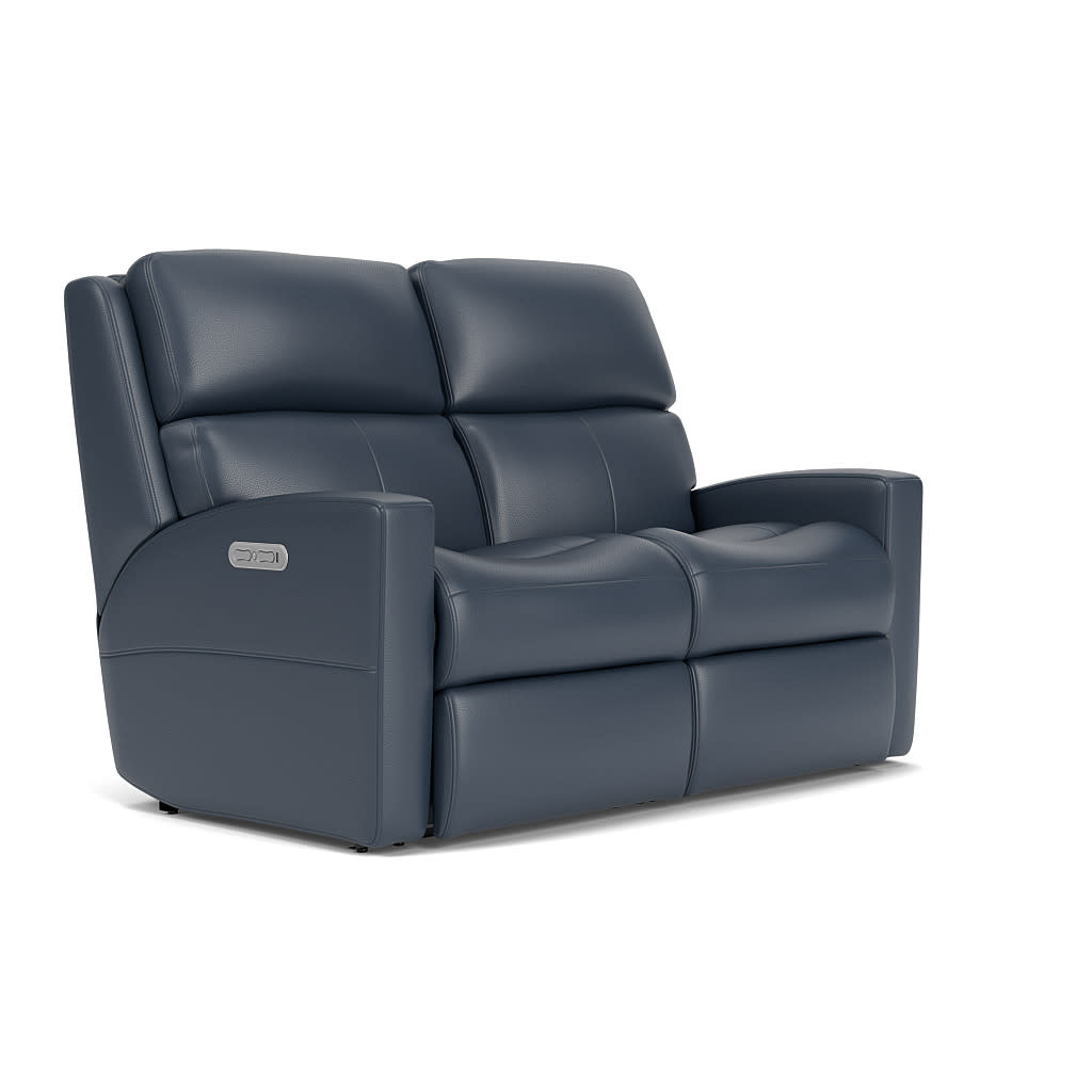 Catalina Leather Power Reclining Loveseat with Power Headrests