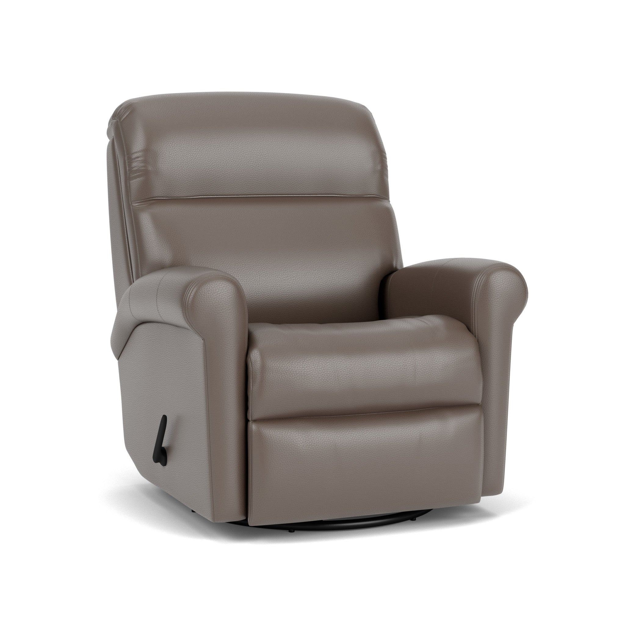 Davis Leather Swivel Gliding Recliner