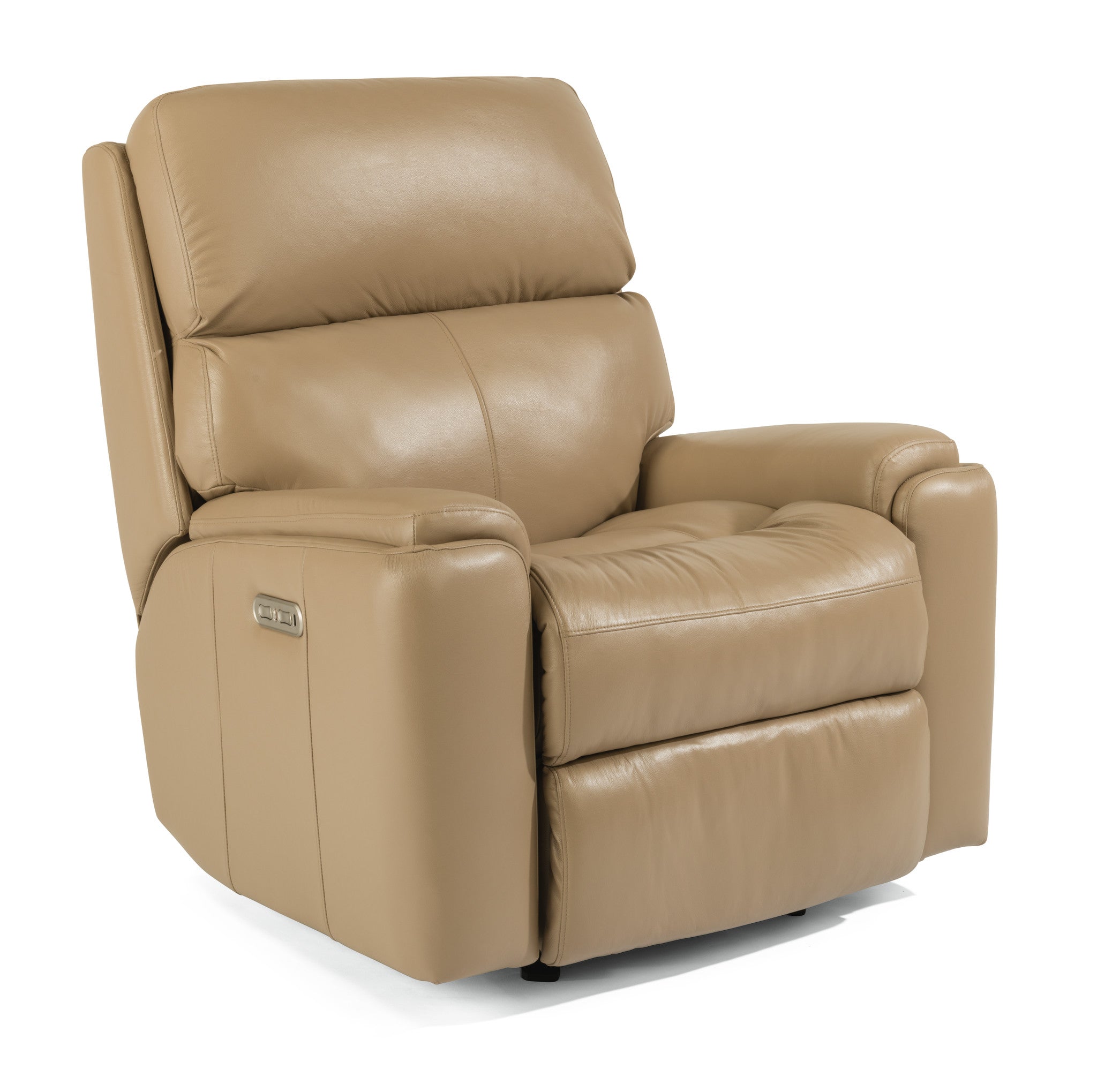 Rio Leather Power Recliner with Power Headrest