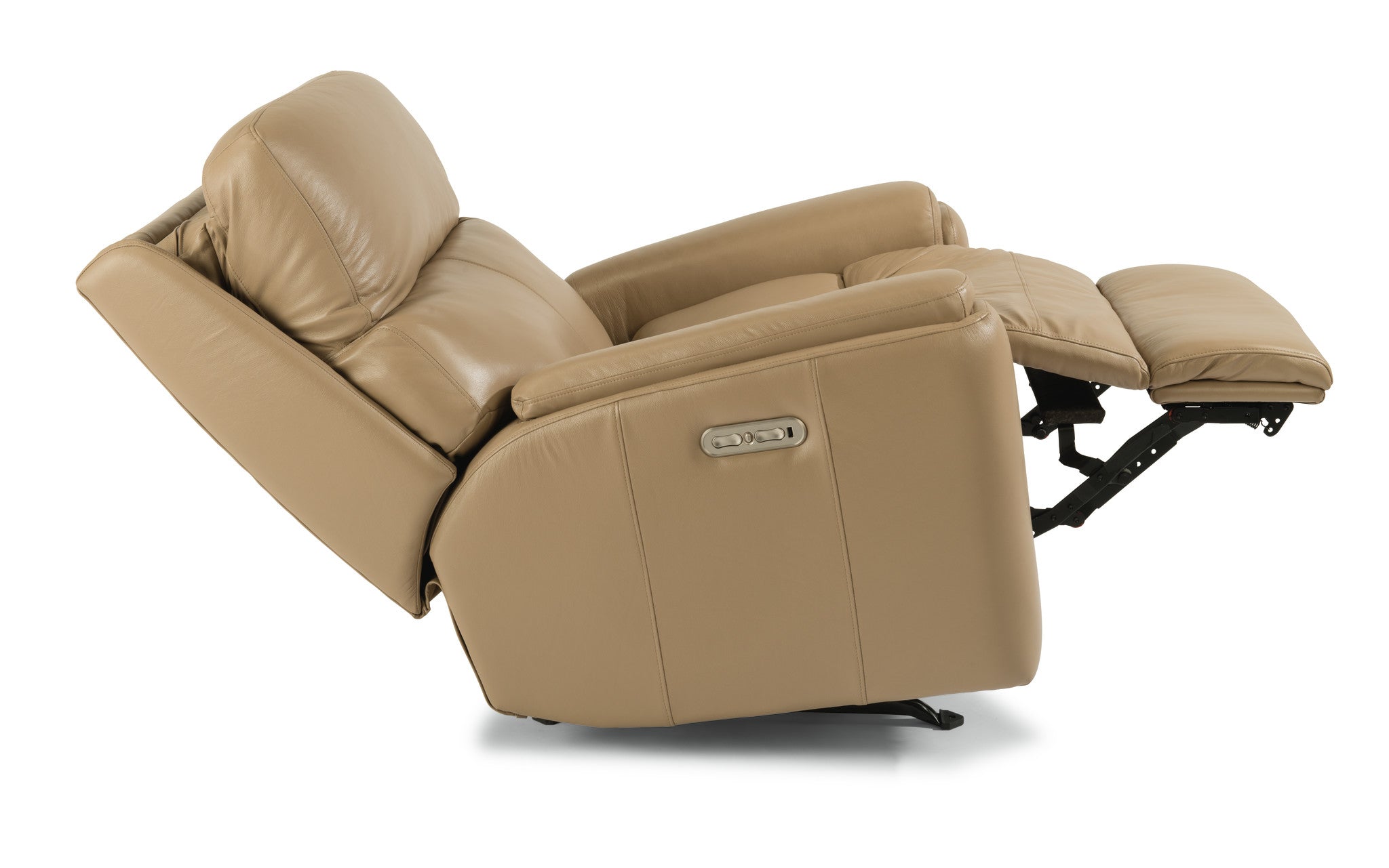 Rio Leather Power Recliner with Power Headrest