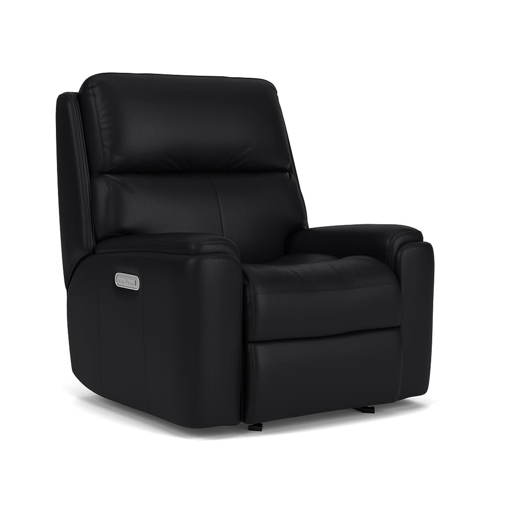 Rio Leather Power Recliner with Power Headrest