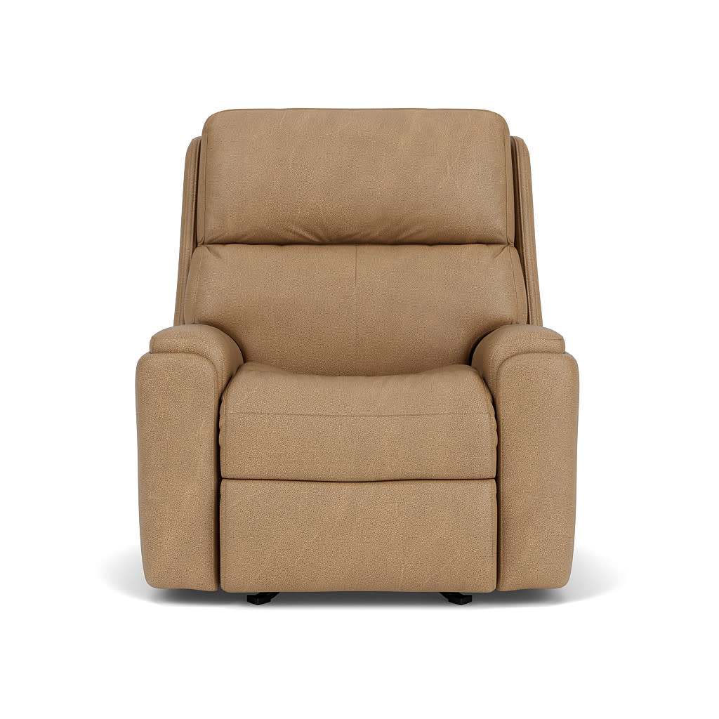 Rio Leather Power Recliner with Power Headrest