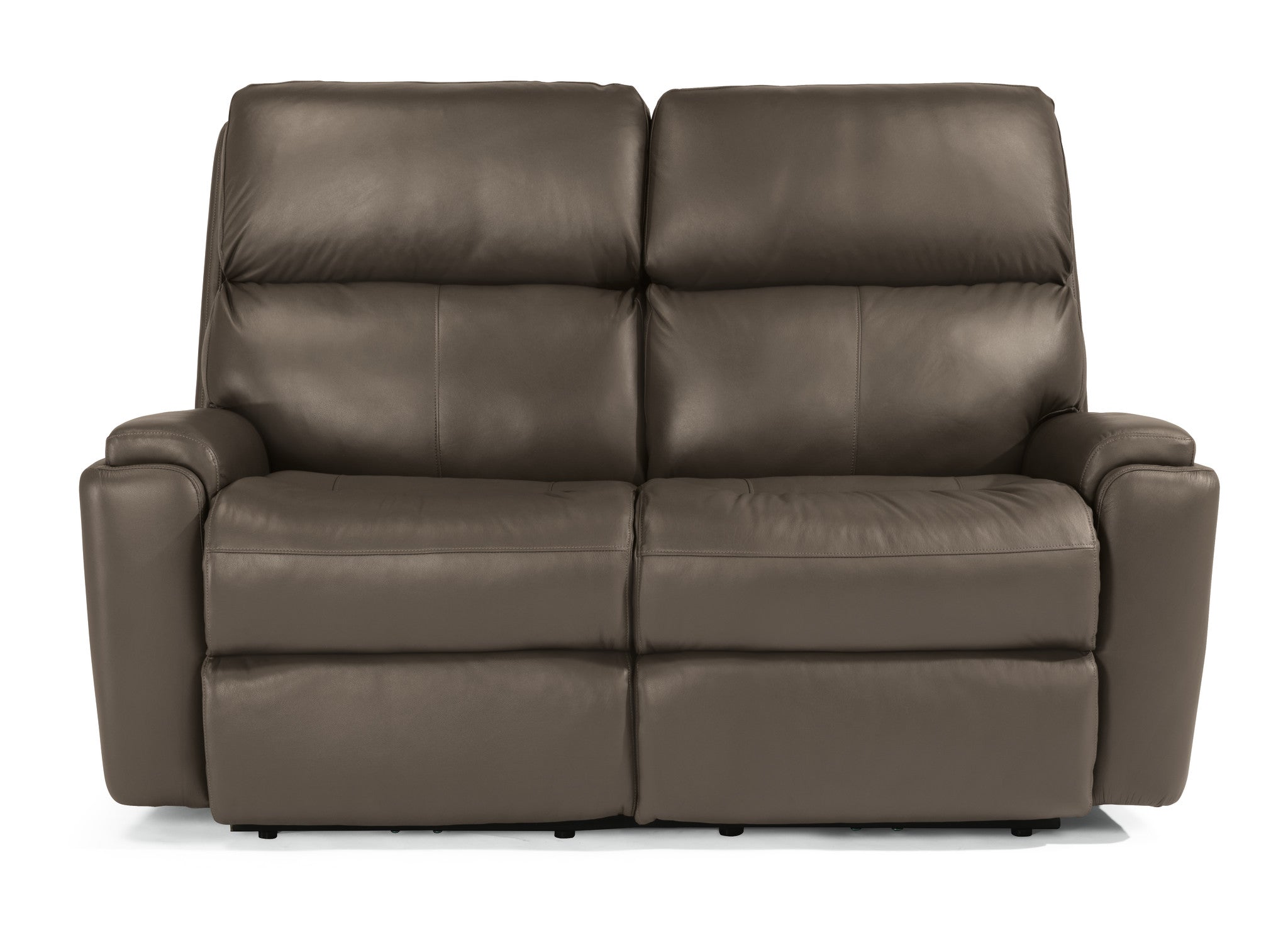 Rio Leather Reclining Loveseat