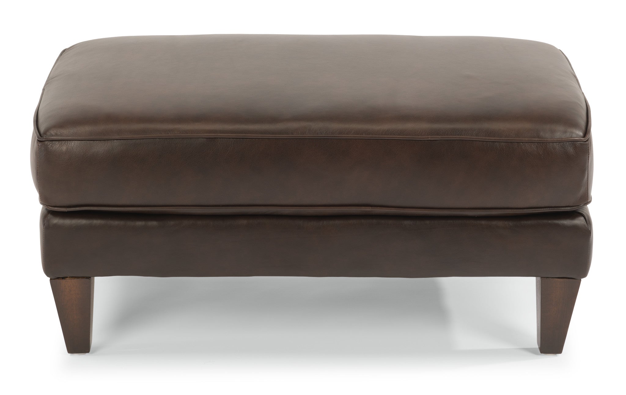 Digby Leather Cocktail Ottoman