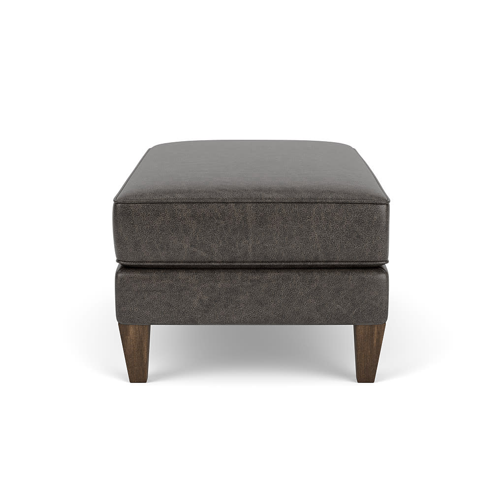 Digby Leather Cocktail Ottoman