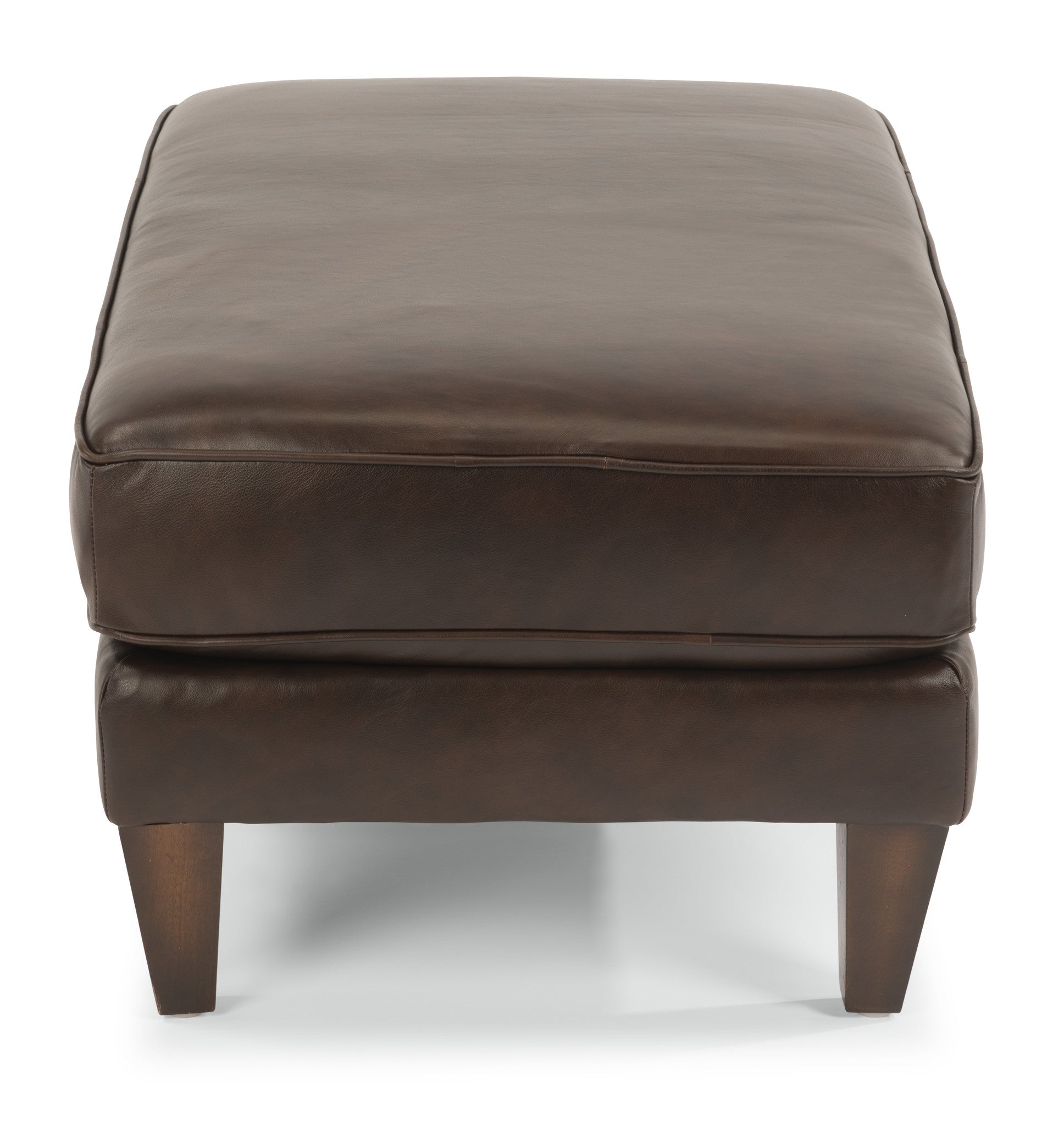 Digby Leather Cocktail Ottoman