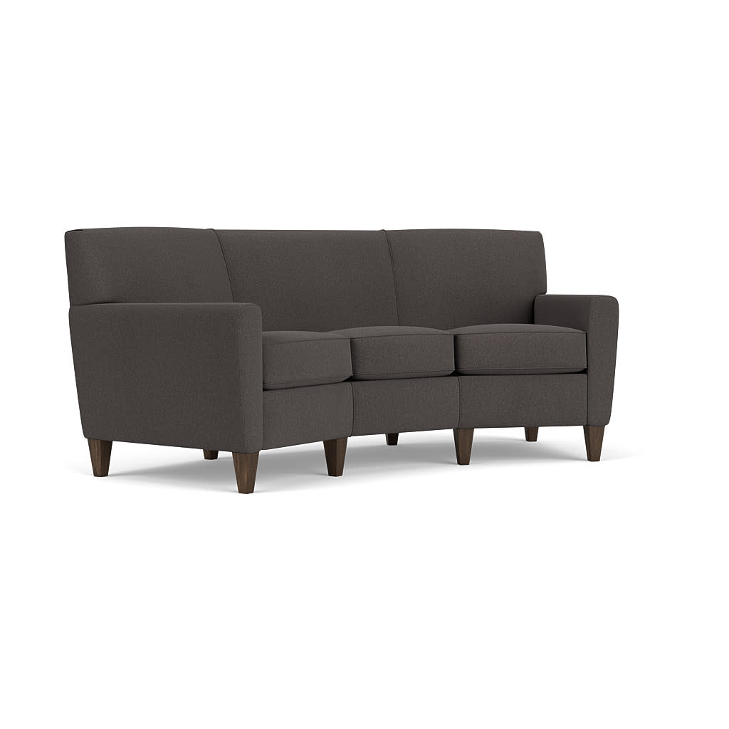 Digby Leather Conversation Sofa