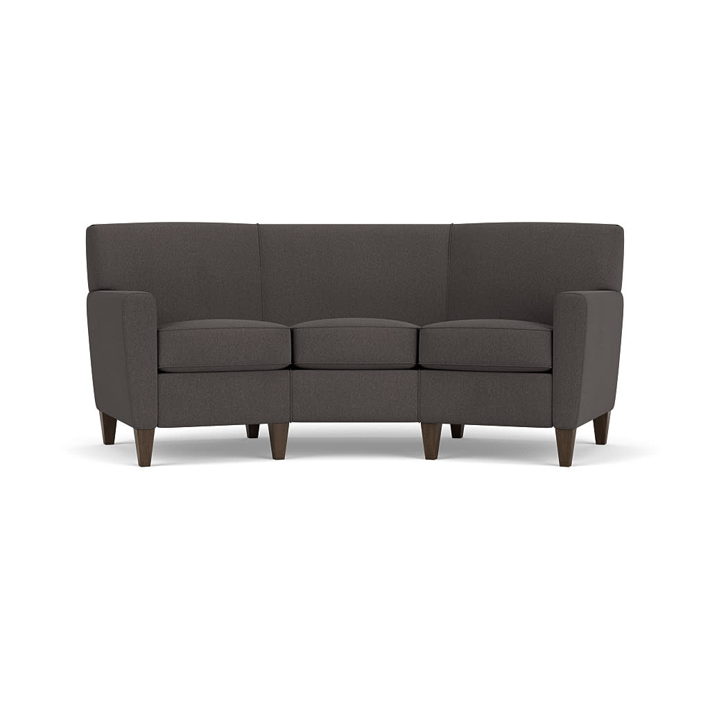 Digby Leather Conversation Sofa