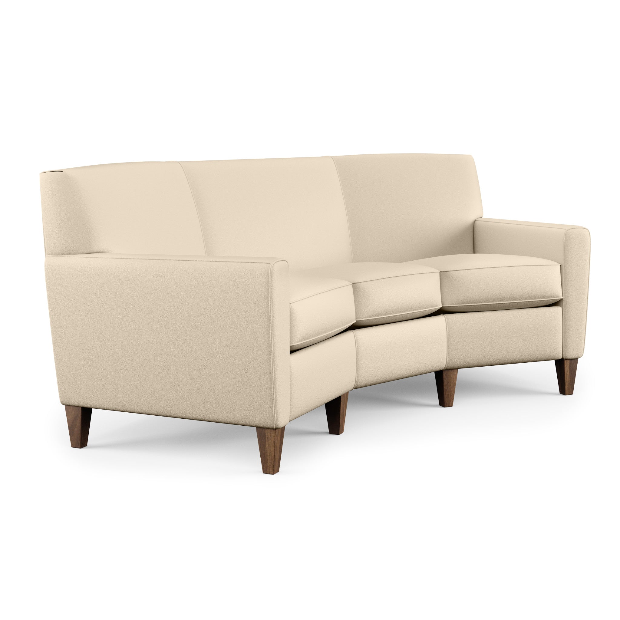 Digby Leather Conversation Sofa