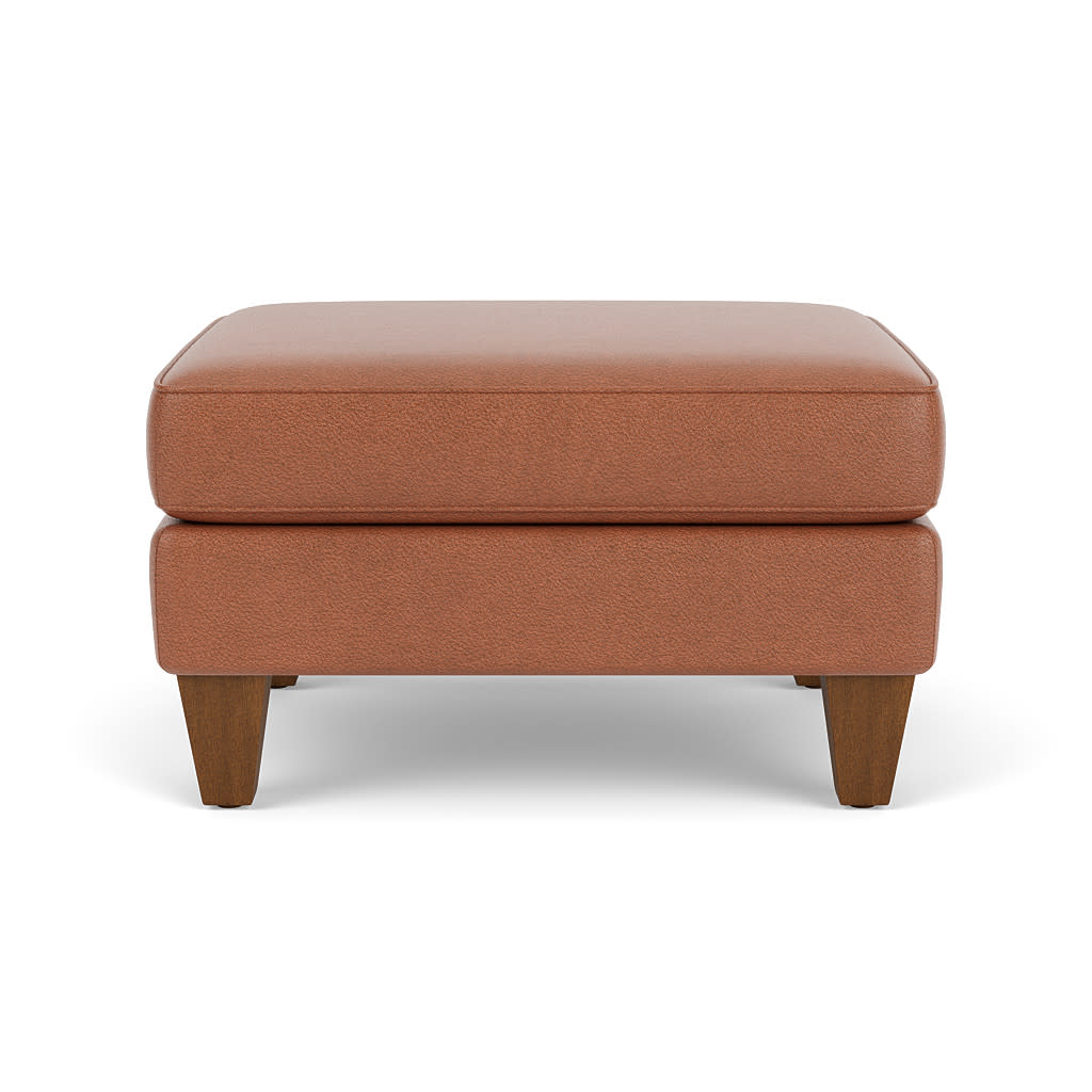 Westside Leather Ottoman