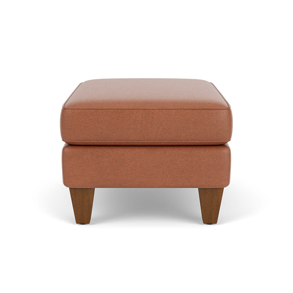 Westside Leather Ottoman