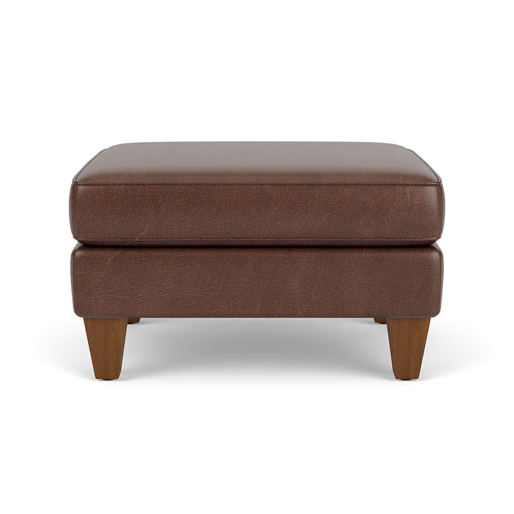 Westside Leather Ottoman