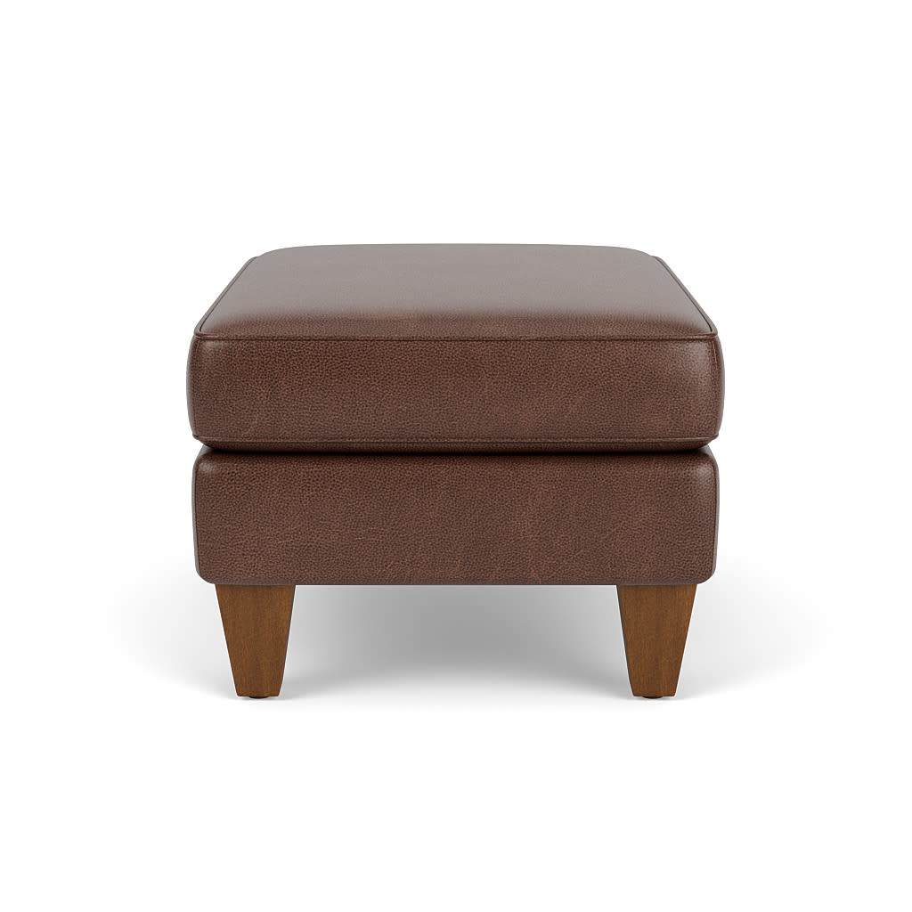 Westside Leather Ottoman