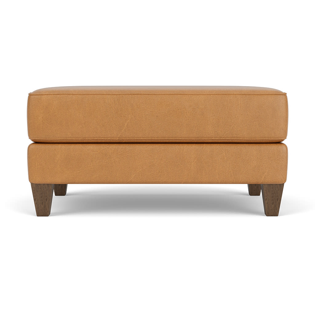 Westside Leather Cocktail Ottoman