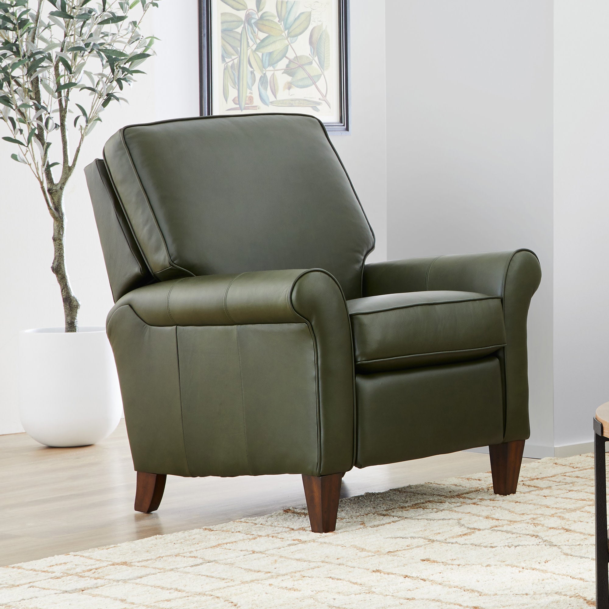 Westside Leather High-Leg Recliner