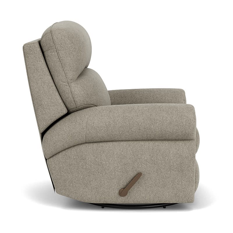 Langston Fabric Swivel Gliding Recliner