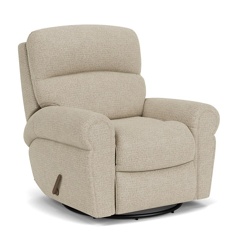 Langston Fabric Swivel Gliding Recliner