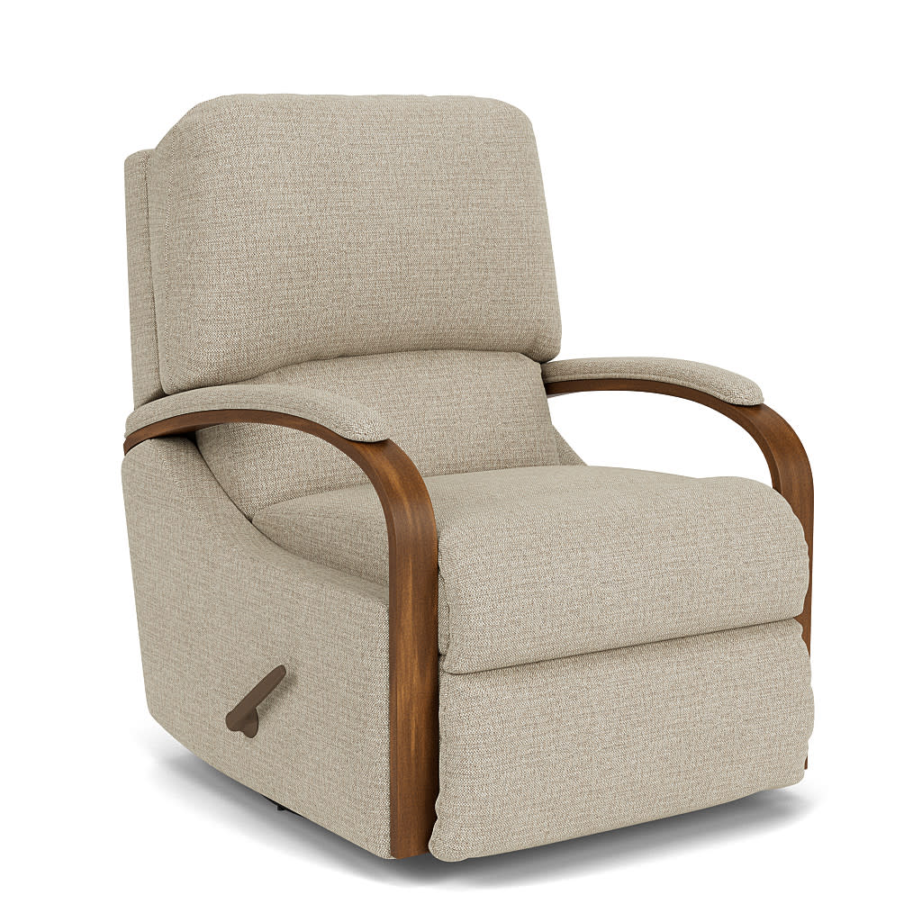 Woodlawn Fabric Swivel Gliding Recliner