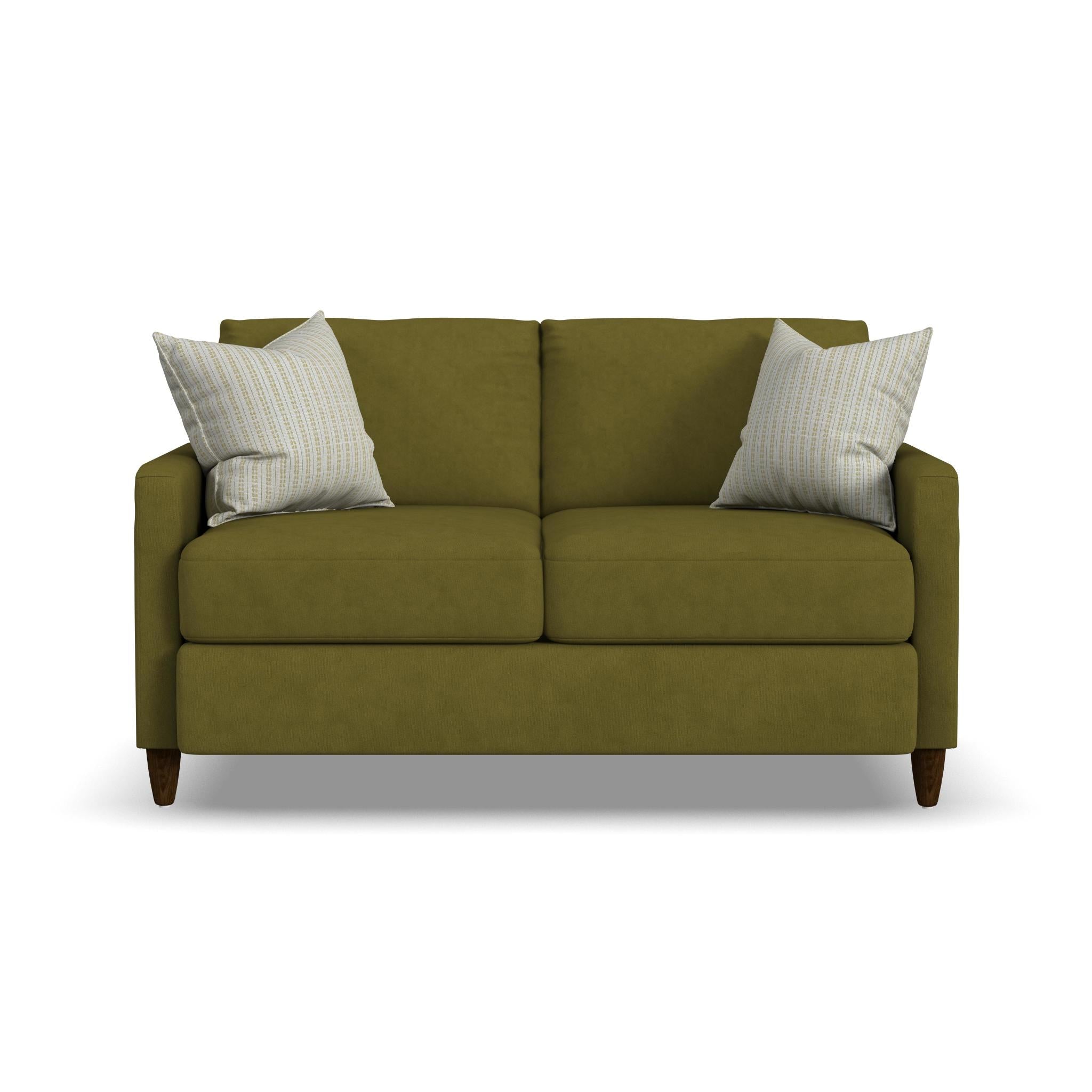 Fern Fabric Loveseat