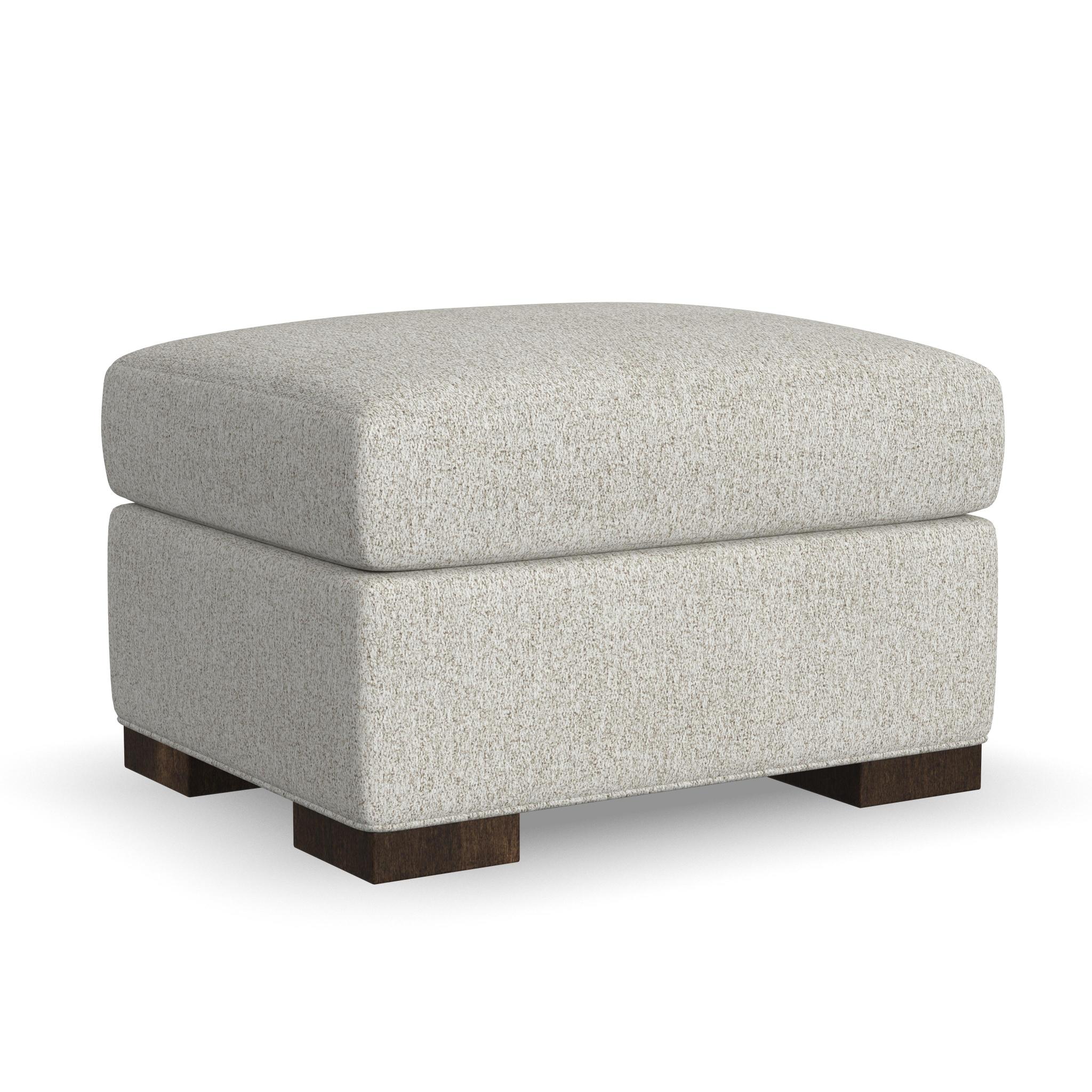 Jasper Fabric Ottoman