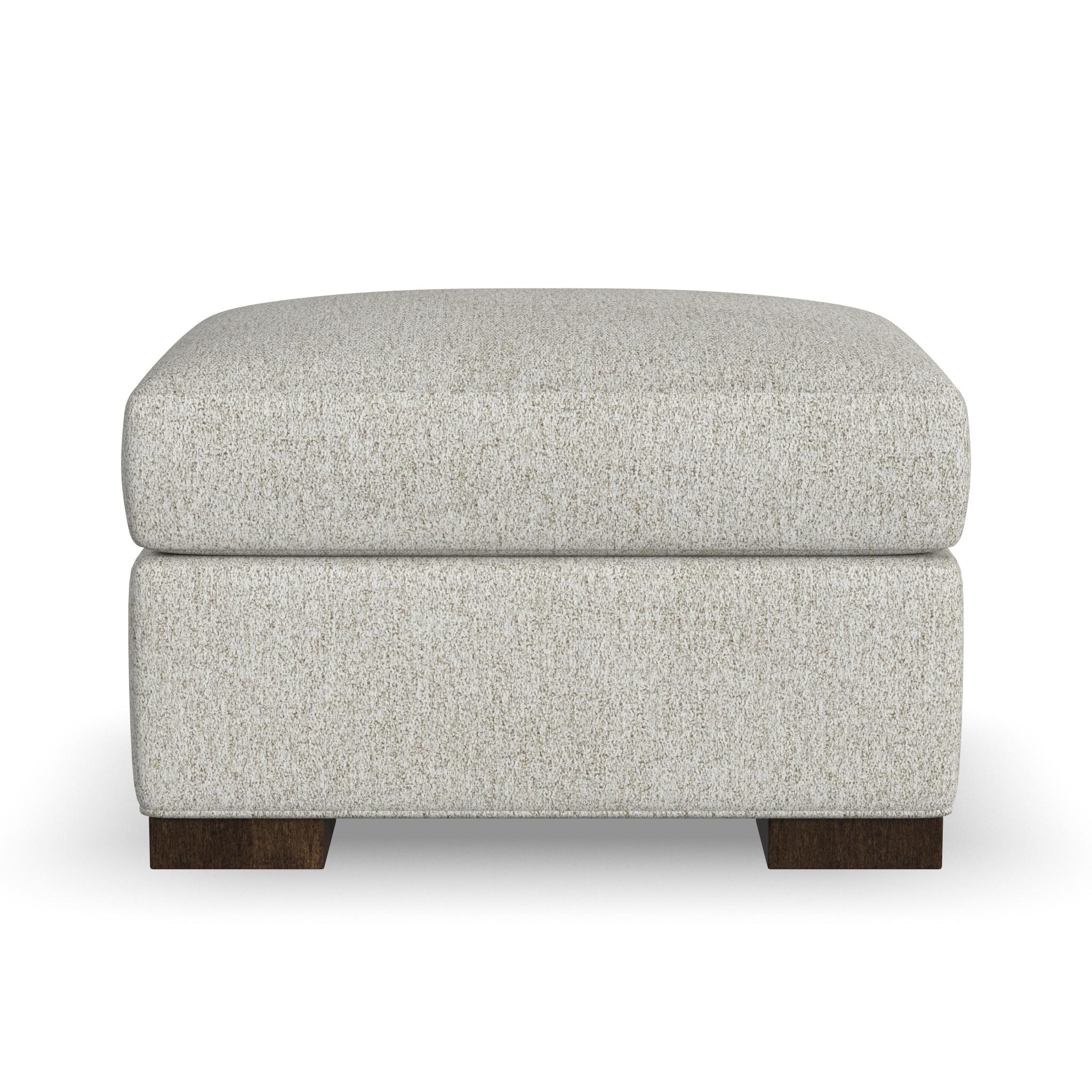 Jasper Fabric Ottoman