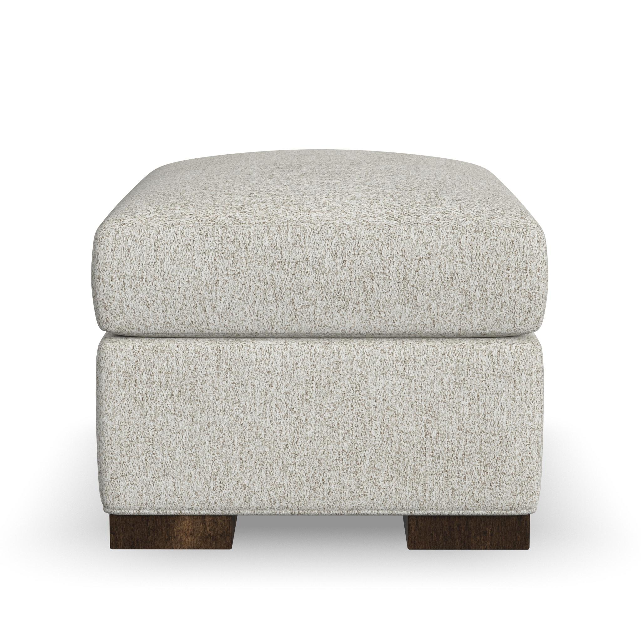 Jasper Fabric Ottoman