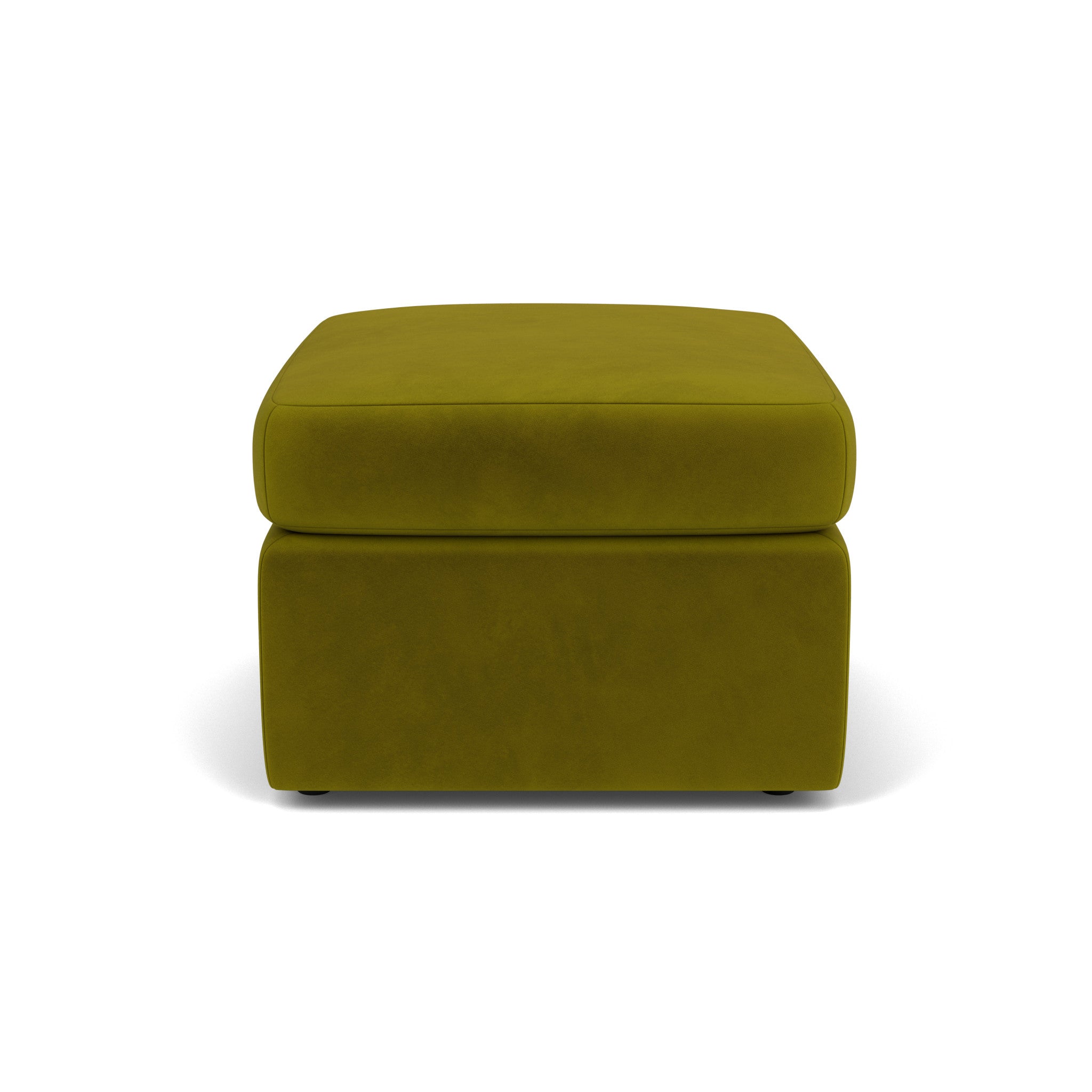 Sky Fabric Ottoman