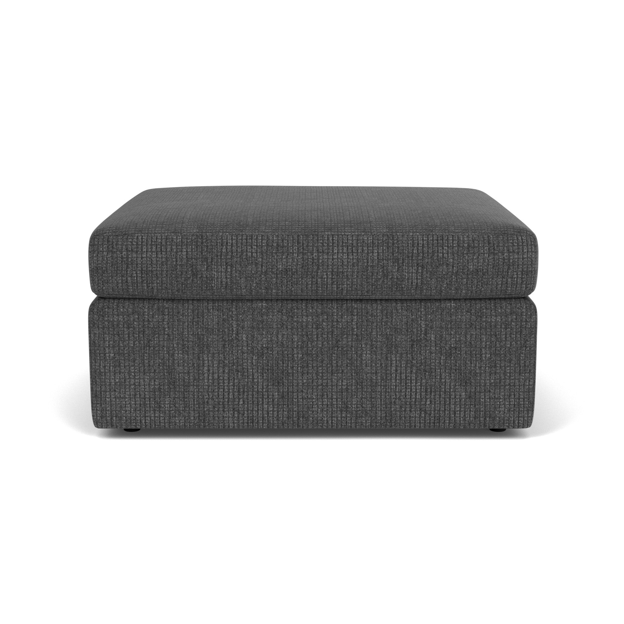 Sky Fabric Square Cocktail Ottoman