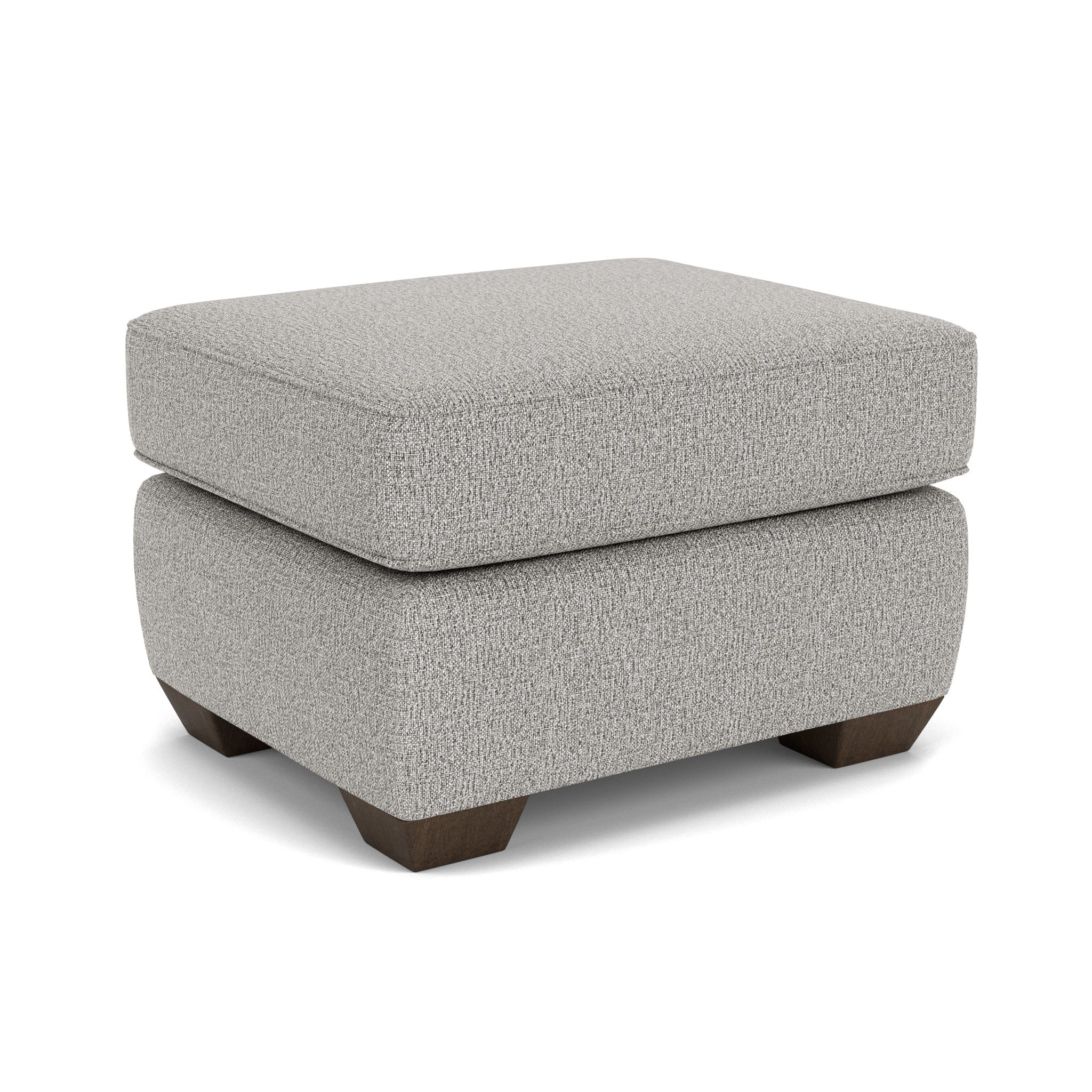 Main Street Fabric Ottoman