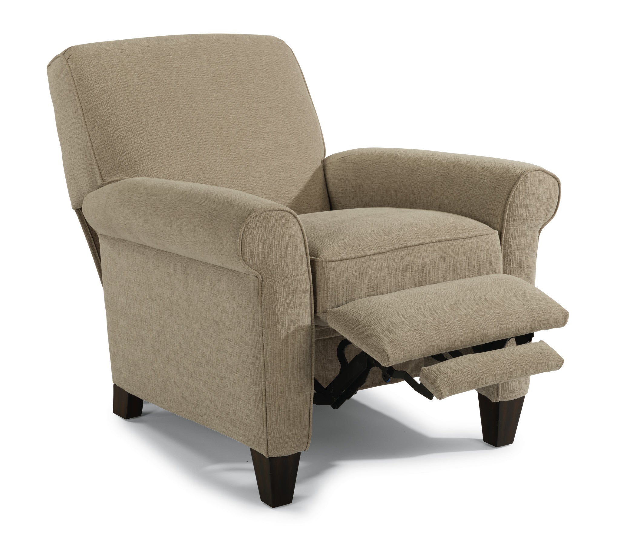 Dana Fabric High-Leg Recliner