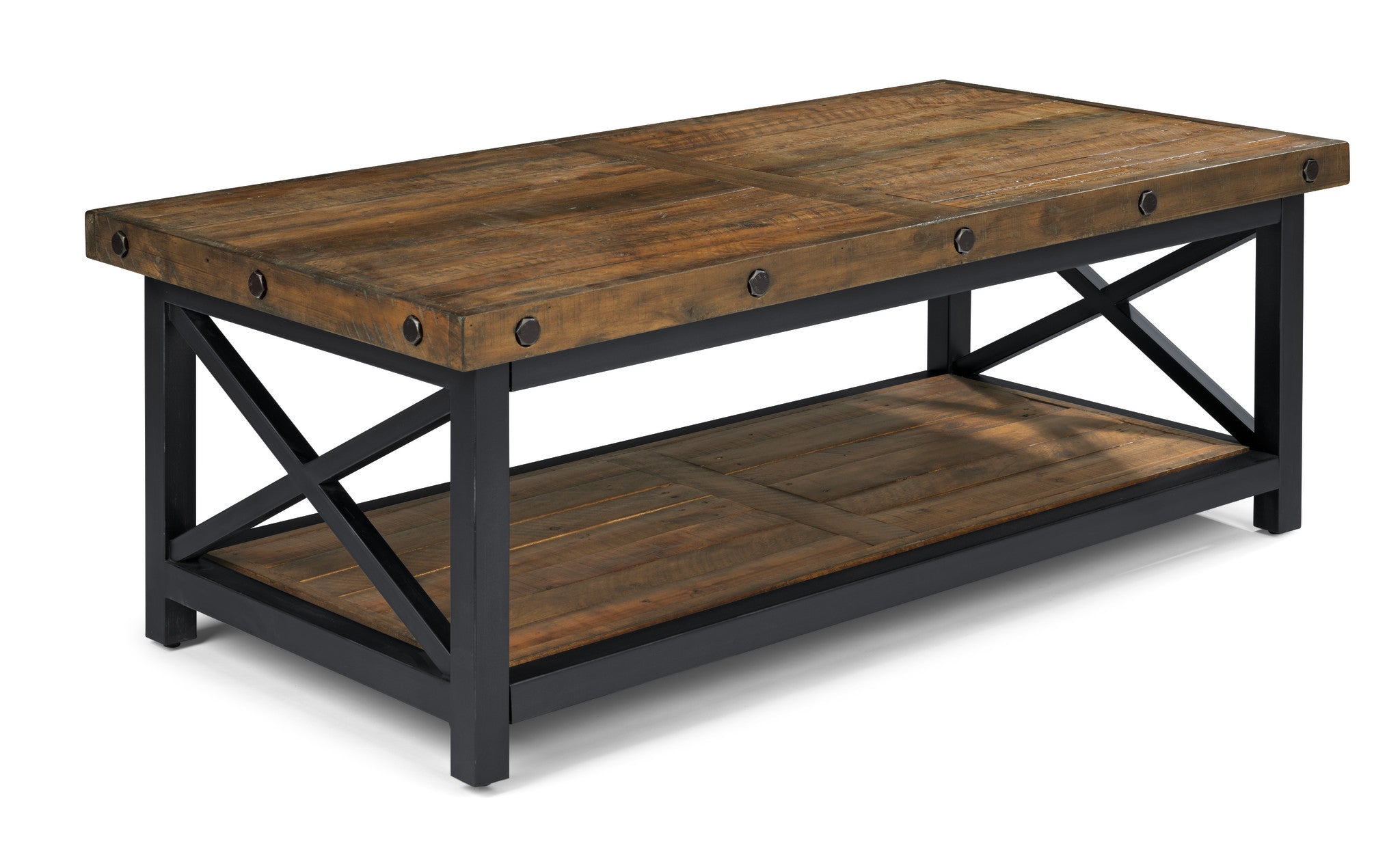 Carpenter Brown Rectangular Coffee Table