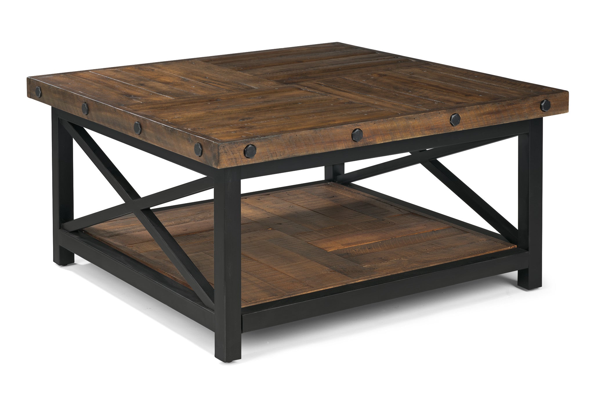 Carpenter Brown Square Coffee Table