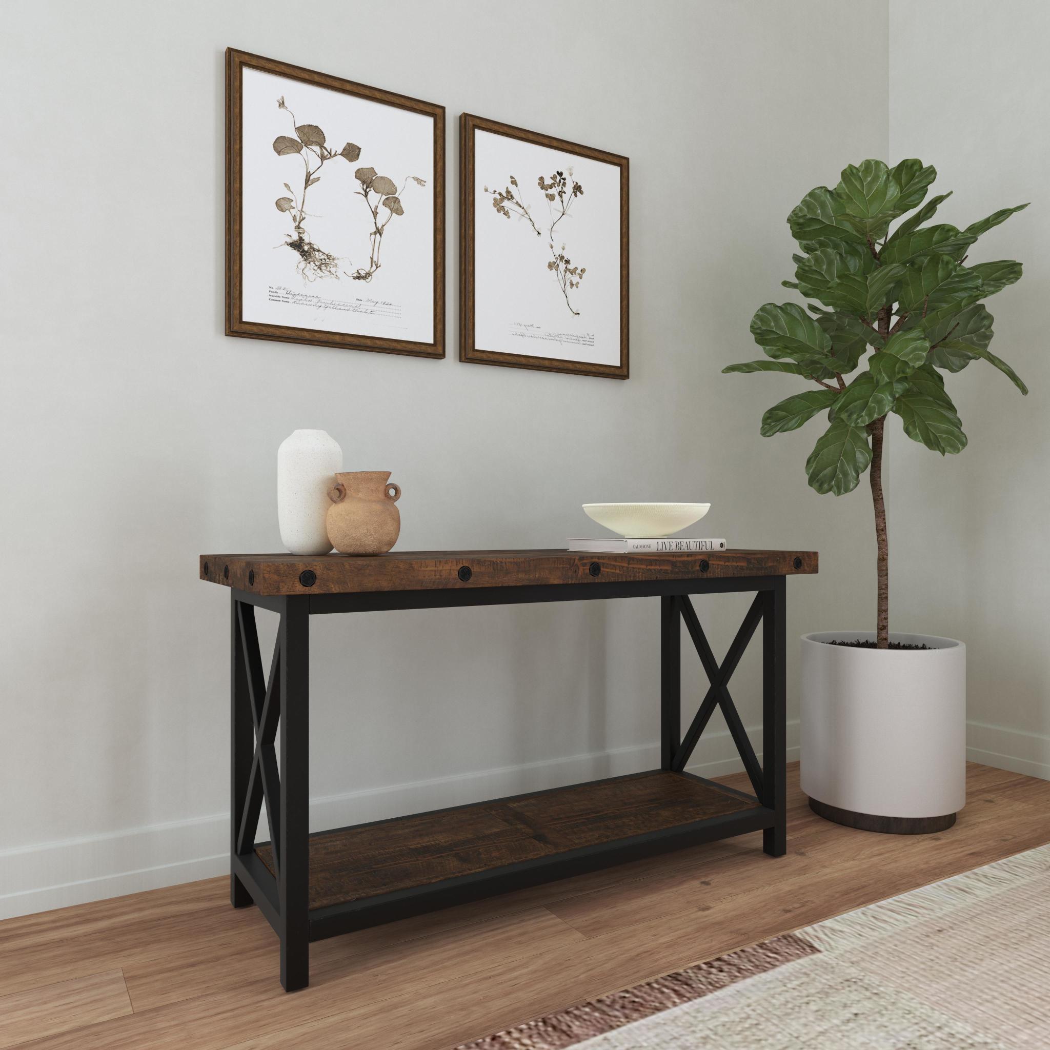 Carpenter Brown Sofa Table