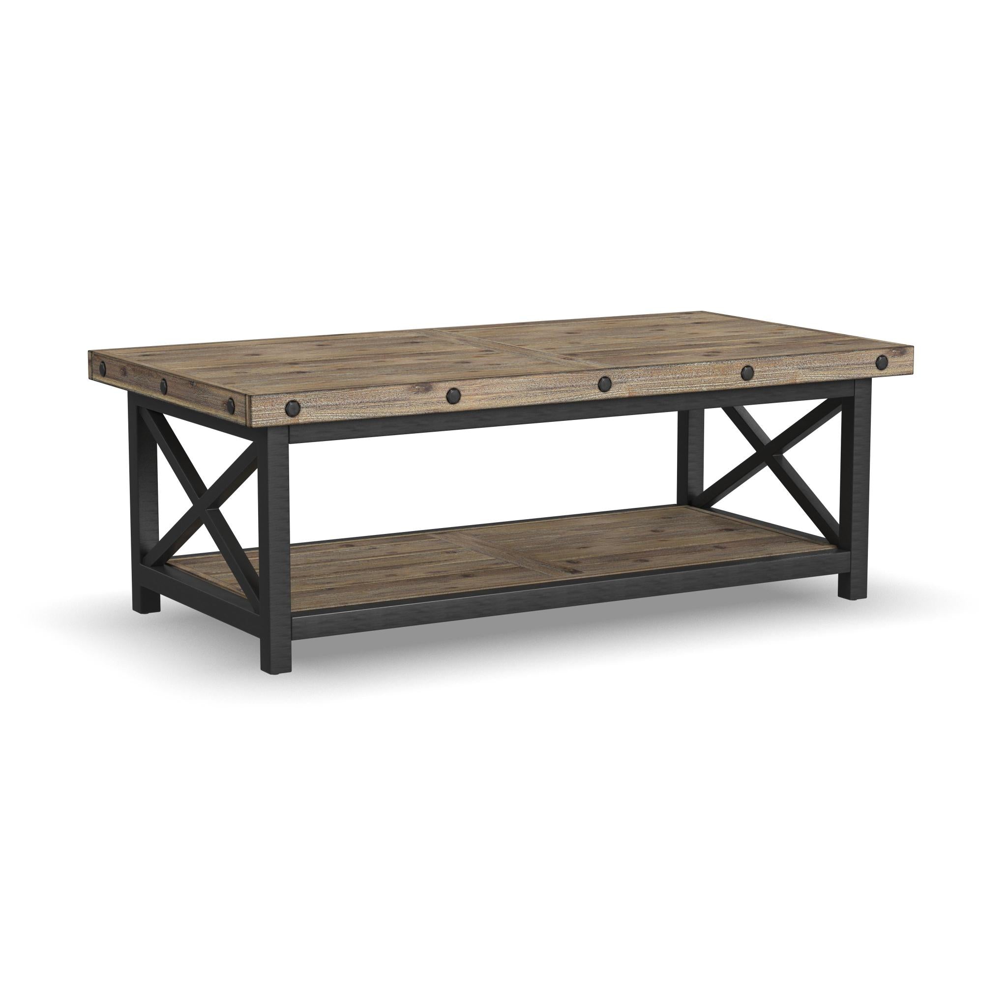 Carpenter Brown Rectangular Coffee Table